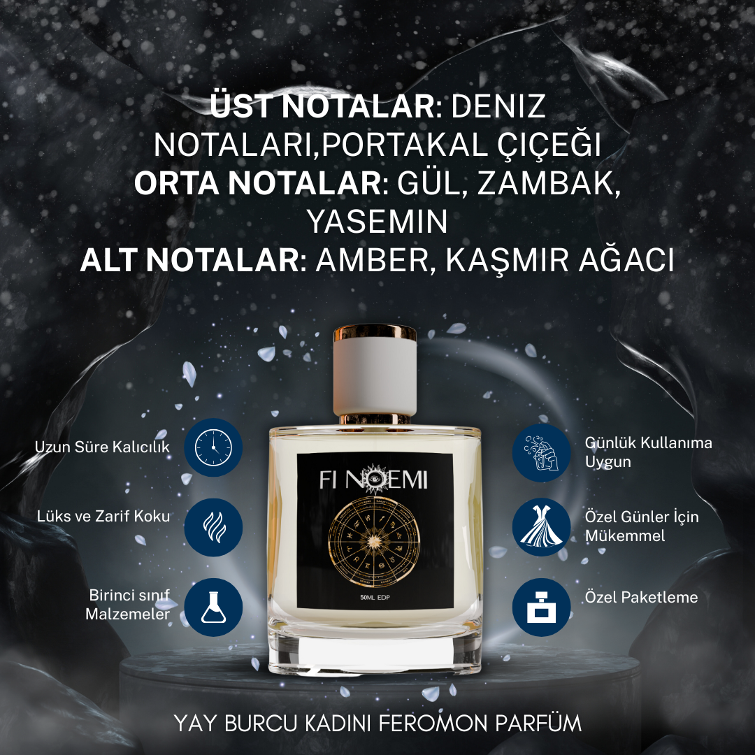 Fi Noemi Yay Burcu Kadını Feromon Parfüm 50ML