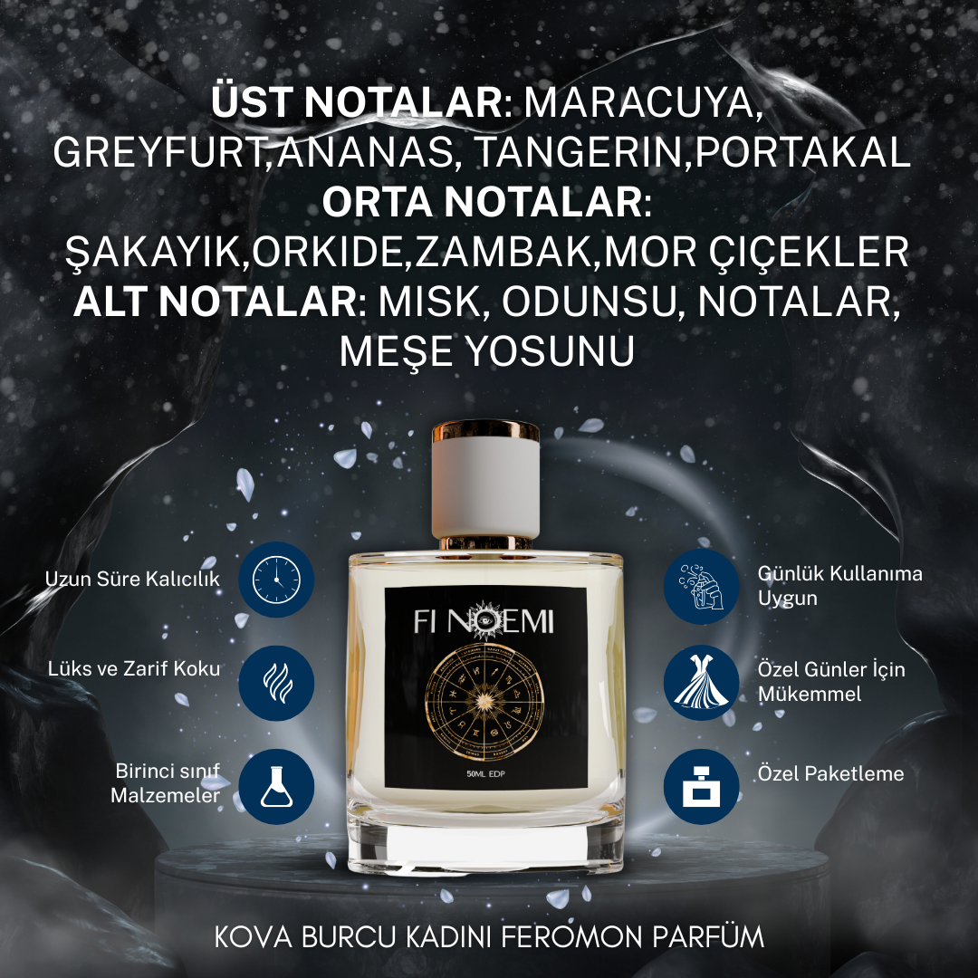 Fi Noemi Kova Burcu Kadını Feromon Parfüm 50ML