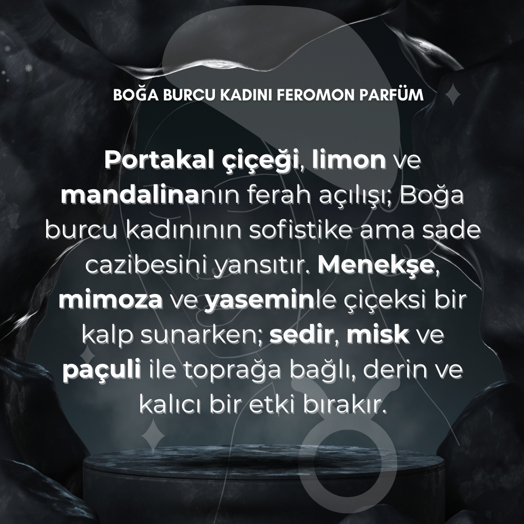 Fi Noemi Boğa Burcu Kadını Feromon Parfüm 50ML