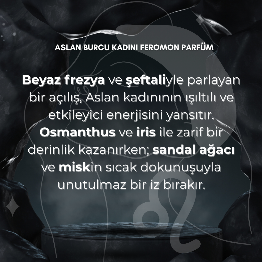 Fi Noemi Aslan Burcu Kadını Feromon Parfüm 50ML