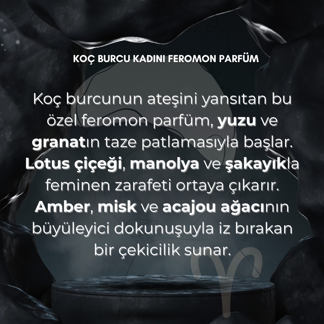 Fi Noemi Koç Burcu Kadını Feromon Parfüm 50ML