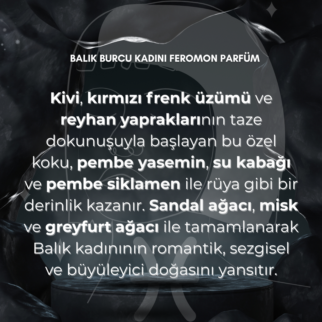 Fi Noemi Balık Burcu Kadını Feromon Parfüm 50ML