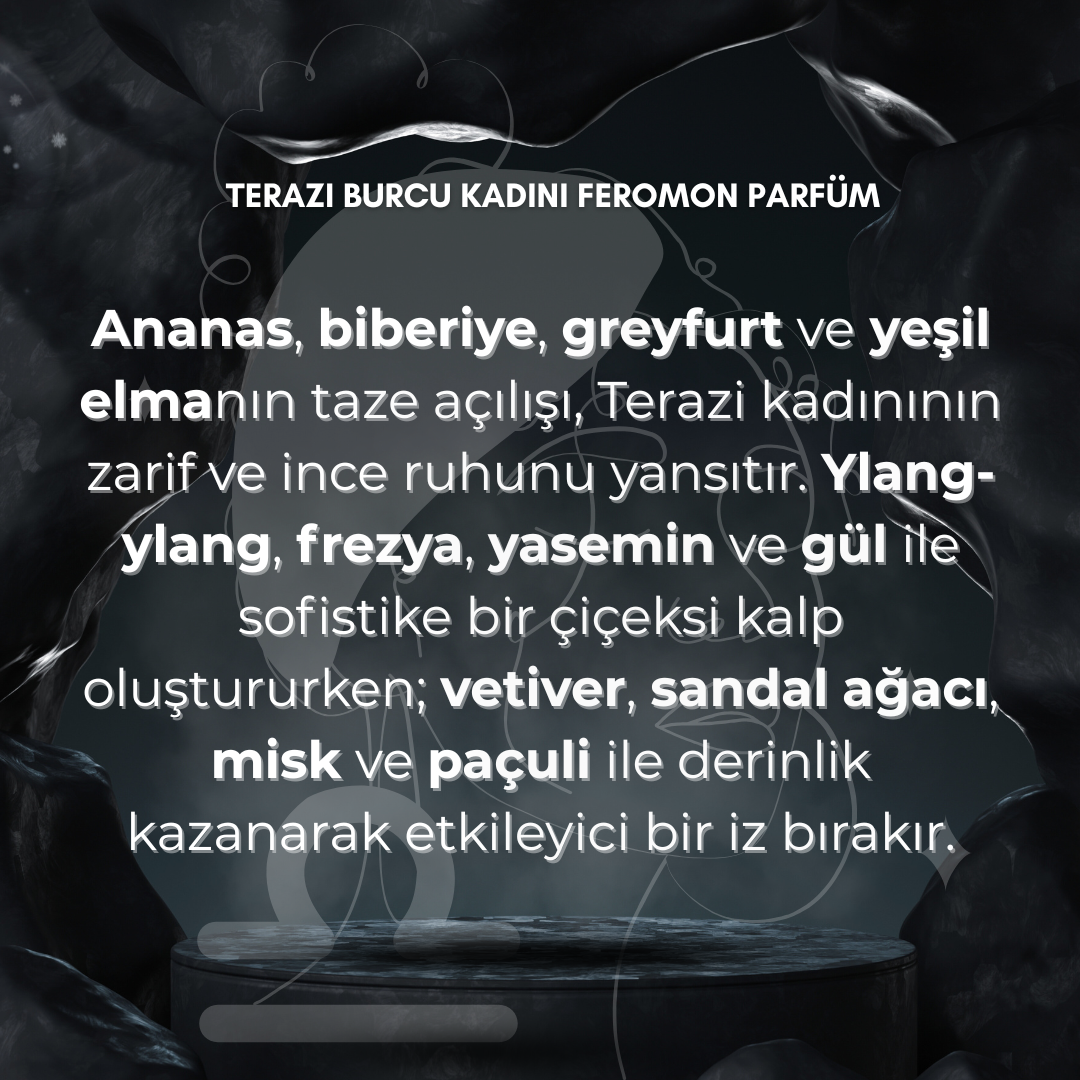 Fi Noemi Terazi Burcu Kadını Feromon Parfüm 50ML