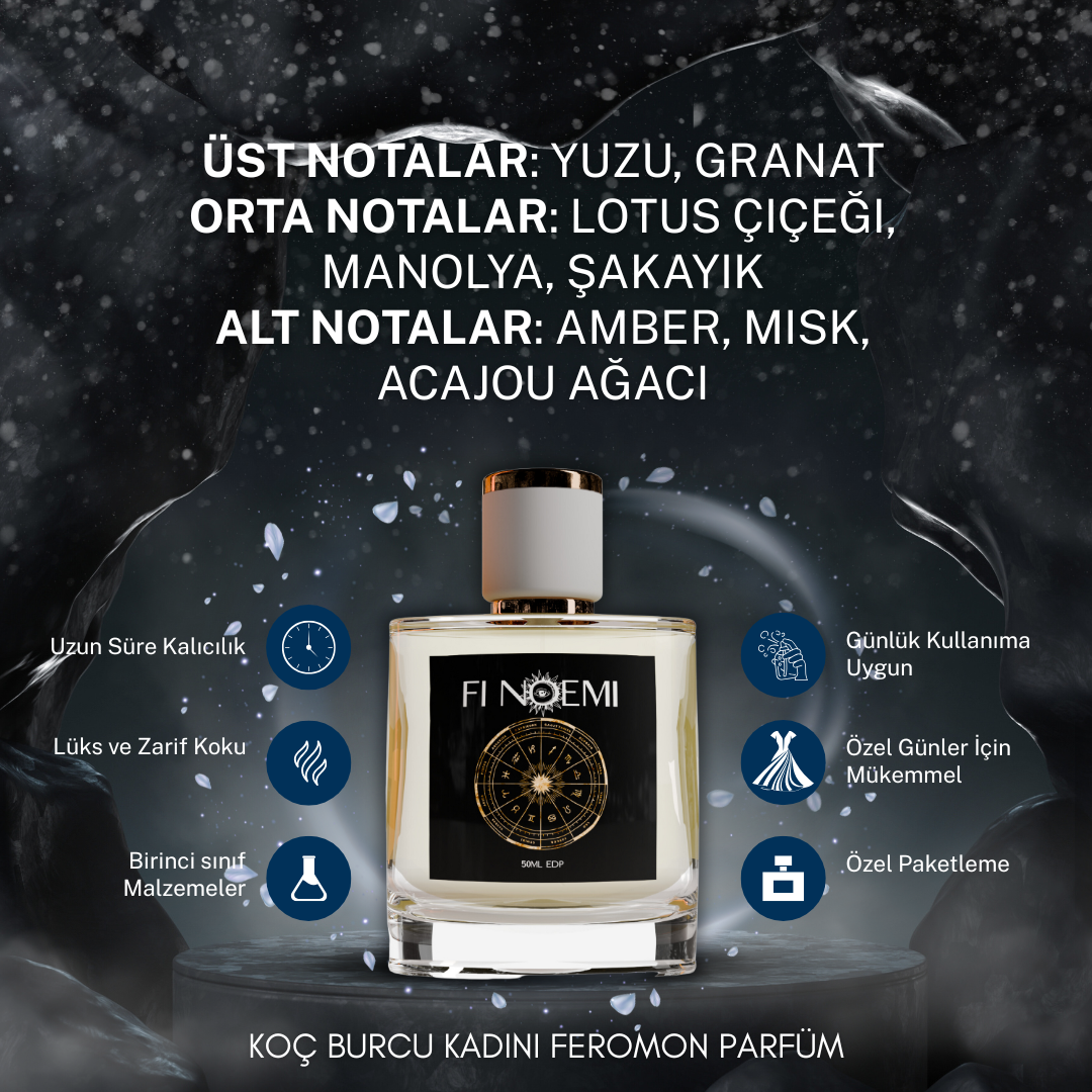 Fi Noemi Koç Burcu Kadını Feromon Parfüm 50ML