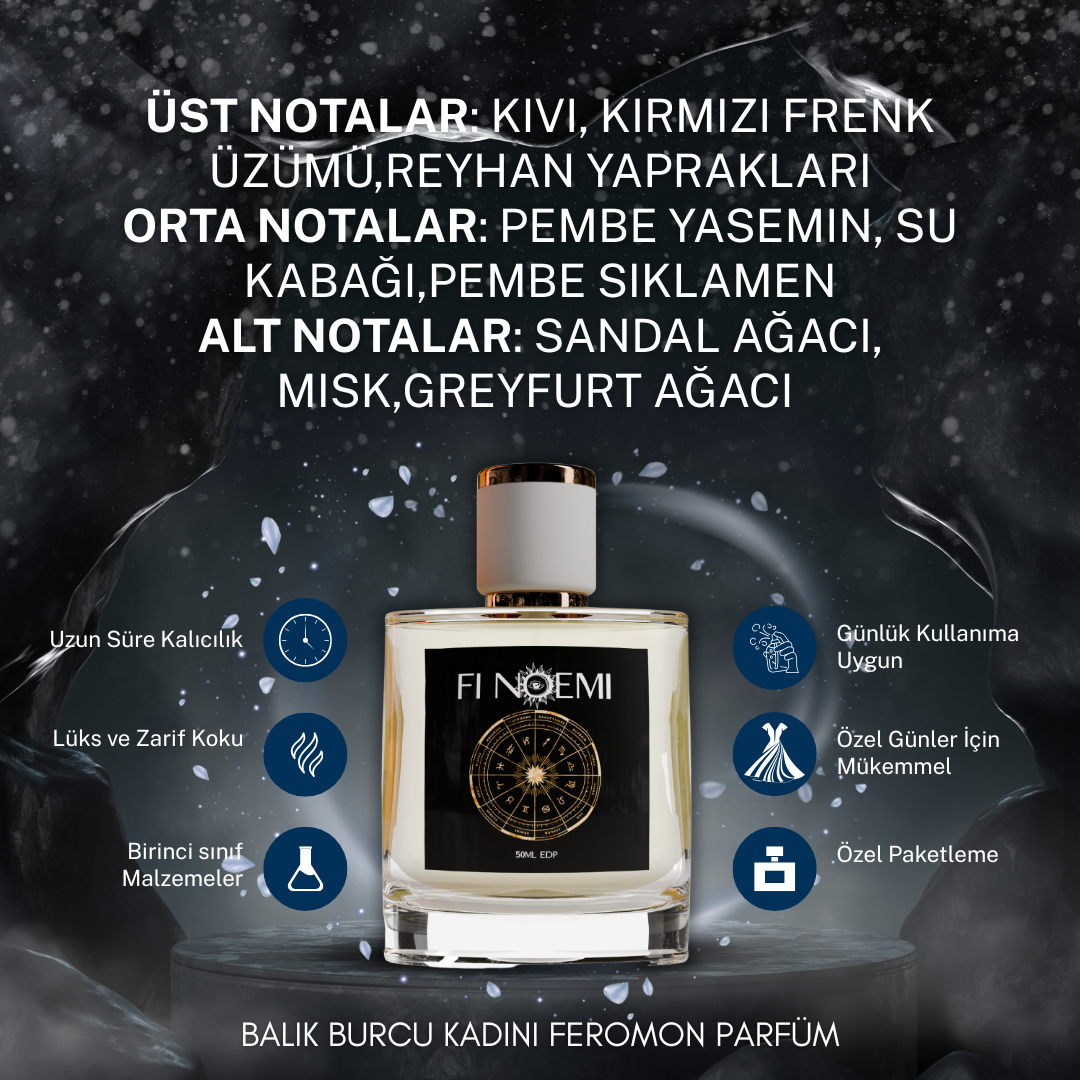 Fi Noemi Balık Burcu Kadını Feromon Parfüm 50ML