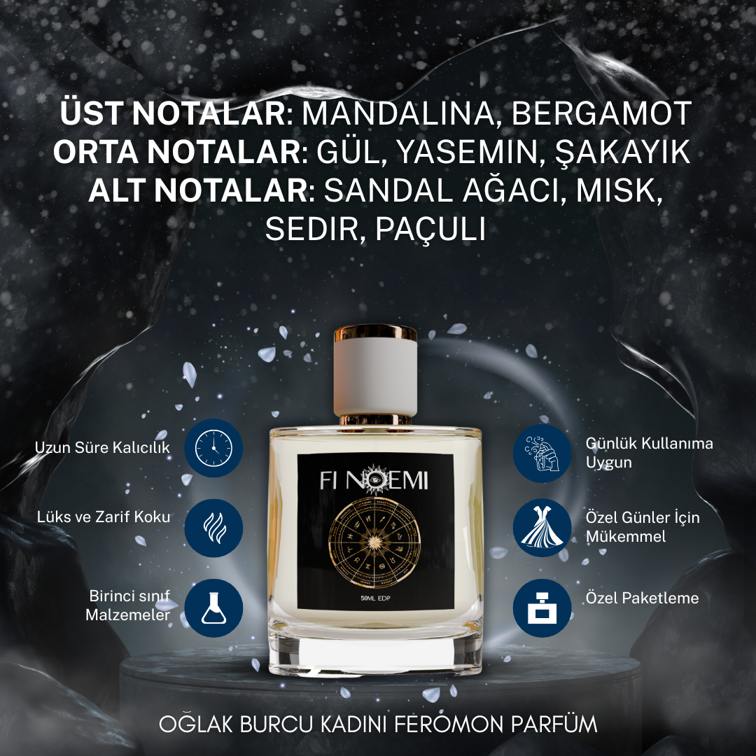 Fi Noemi Oğlak Burcu Kadını Feromon Parfüm 50ML