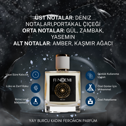 Fi Noemi Yay Burcu Kadını Feromon Parfüm 50ML