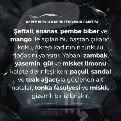 Fi Noemi Akrep Burcu Kadını Feromon Parfüm 50ML