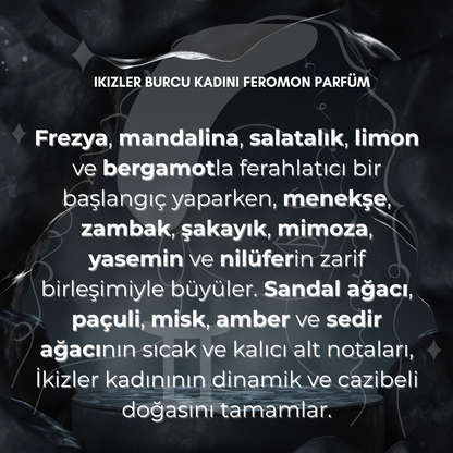 Fi Noemi İkizler Burcu Kadını Feromon Parfüm 50ML